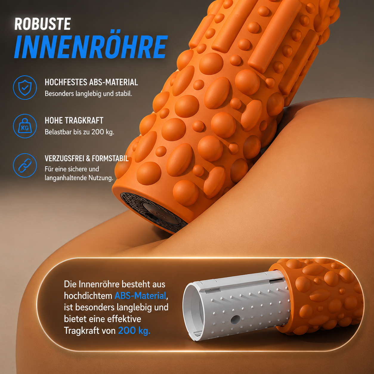 VibeRoll - Der intelligente Muskel-Massageroller