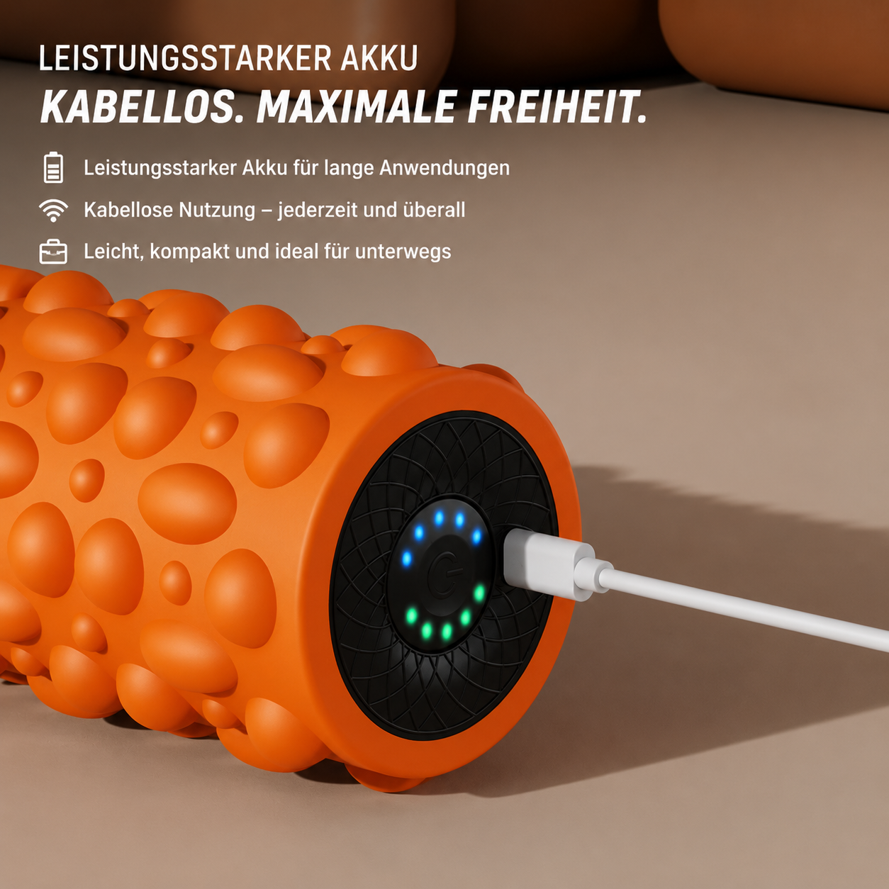 VibeRoll - Der intelligente Muskel-Massageroller