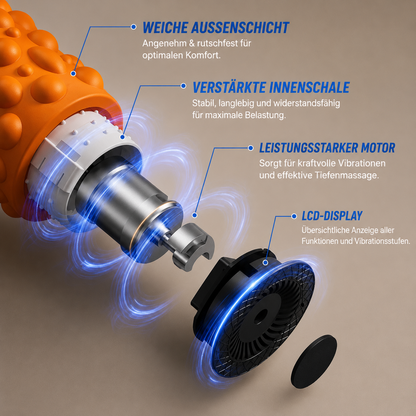 VibeRoll - Der intelligente Muskel-Massageroller
